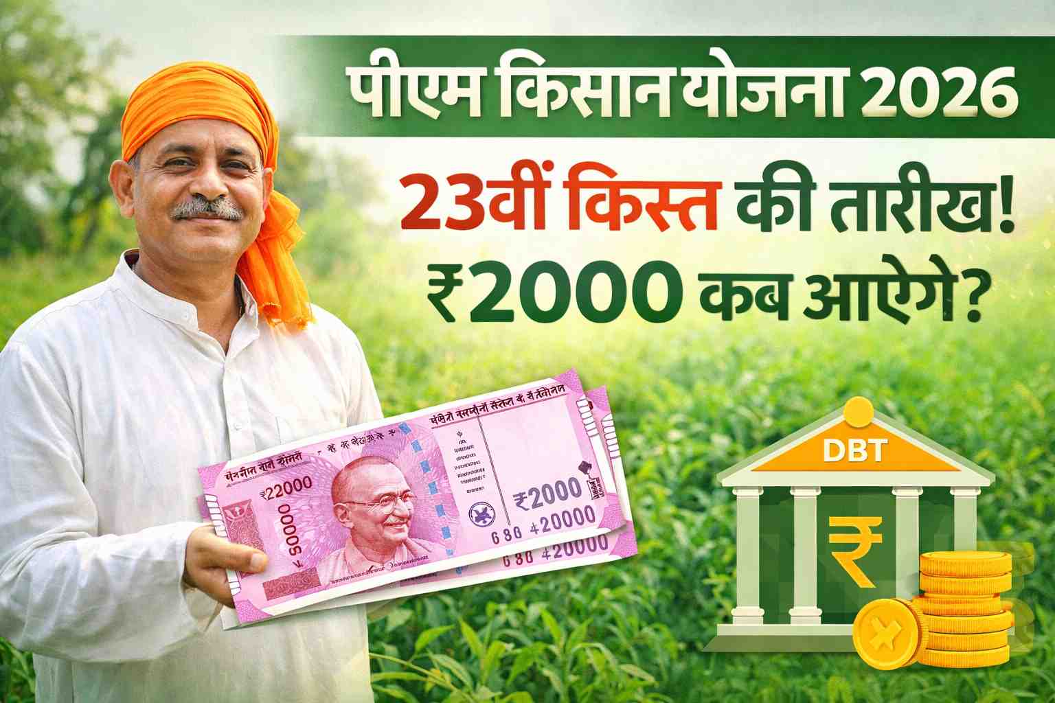 PM Kisan Yojana 2026 23vi Kist Kab Aayegi?