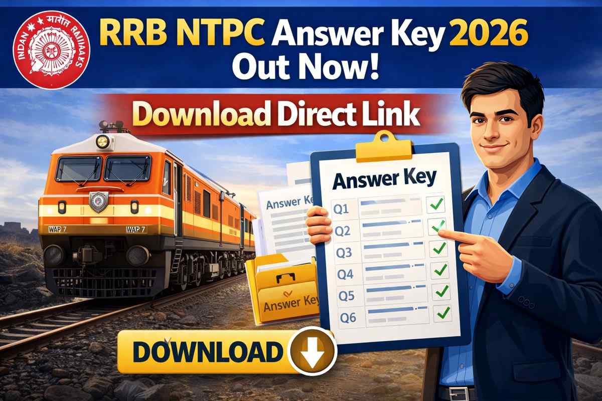 RRB NTPC Answer Key 2026 Out Now Download Direct Link