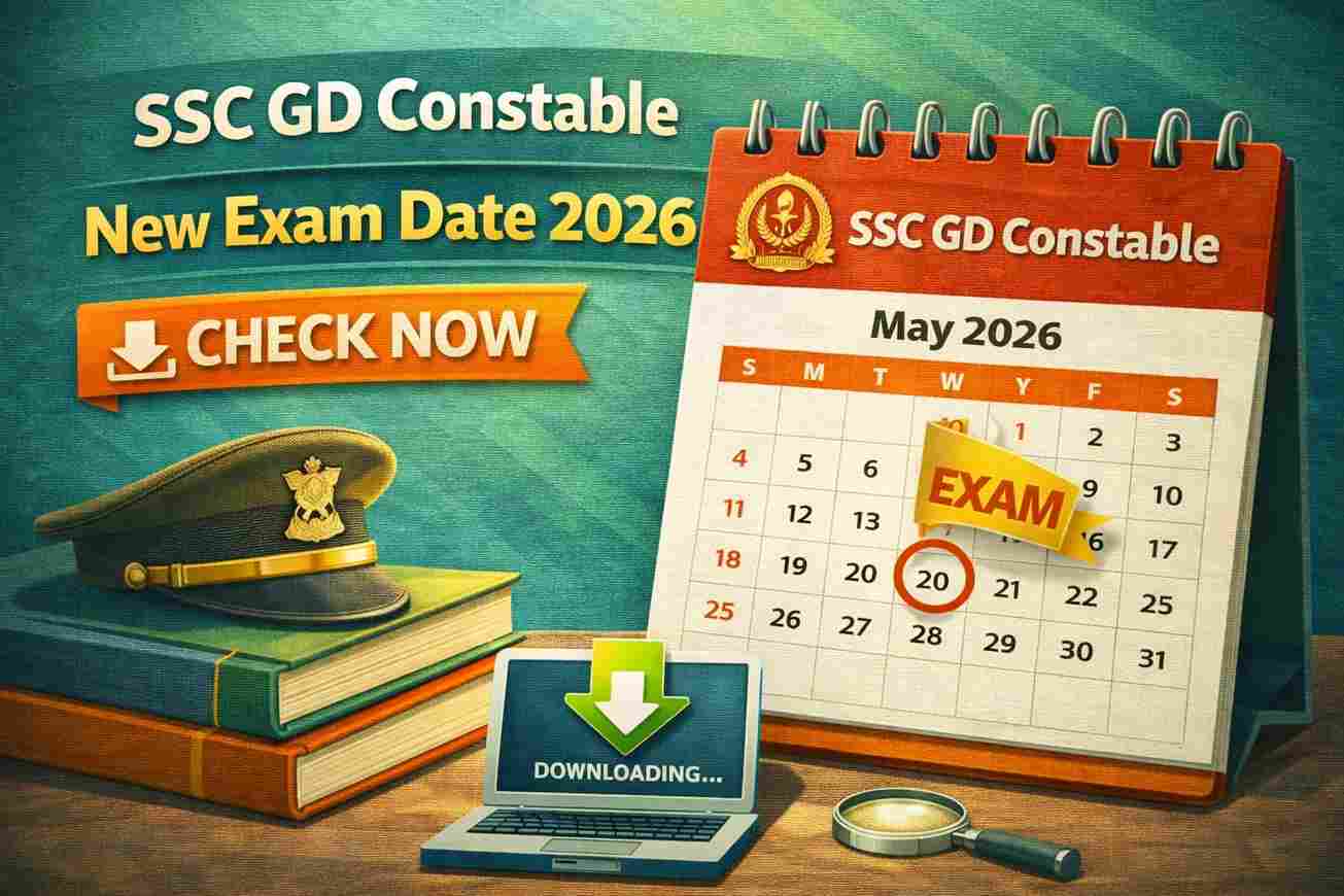SSC GD Constable New Exam Date 2026 Out Check Now