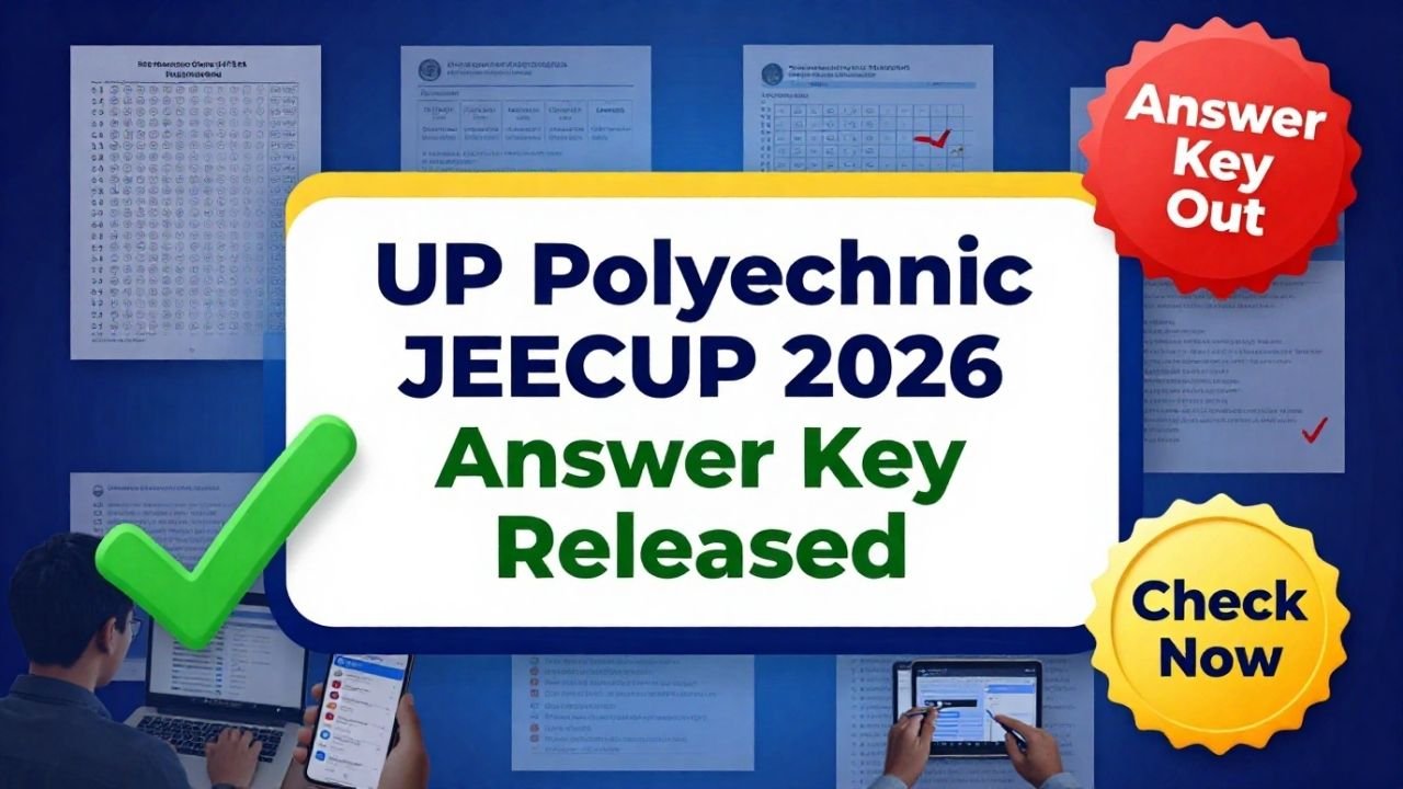UP Polytechnic JEECUP Answer Key 2026