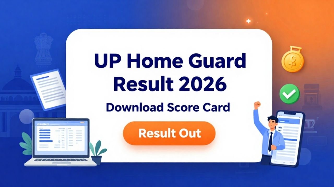 UP Home Guard Result 2026 Download Score Card