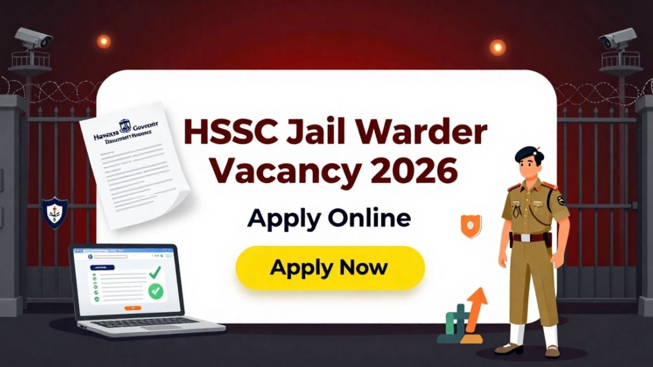 HSSC Jail Warder Recruitment 2026
