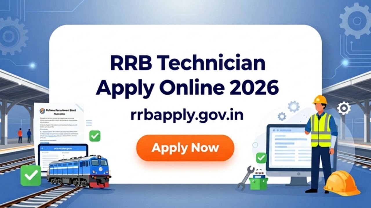 RRB Technician Apply Online 2026