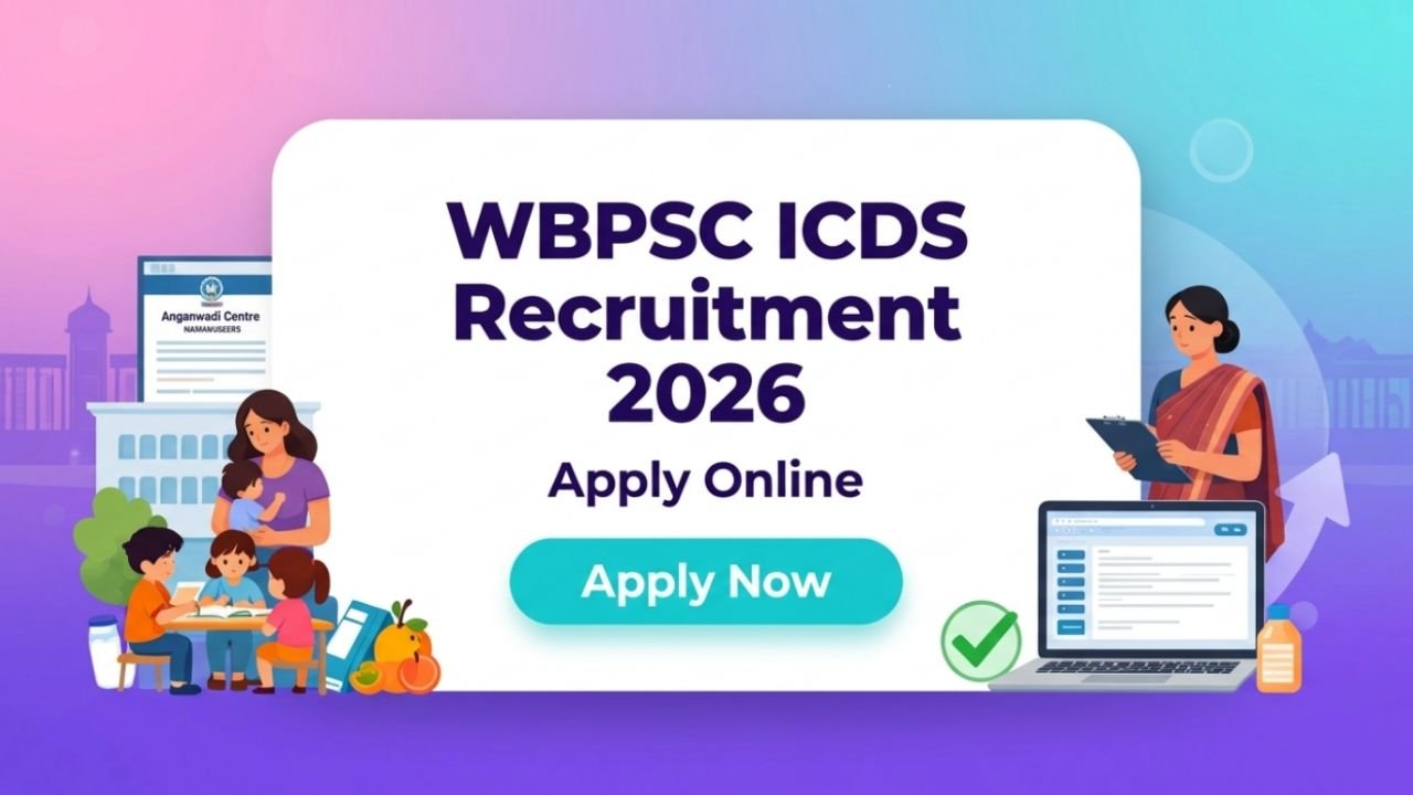 WBPSC ICDS Supervisor Syllabus 2026 and Exam Pattern Check