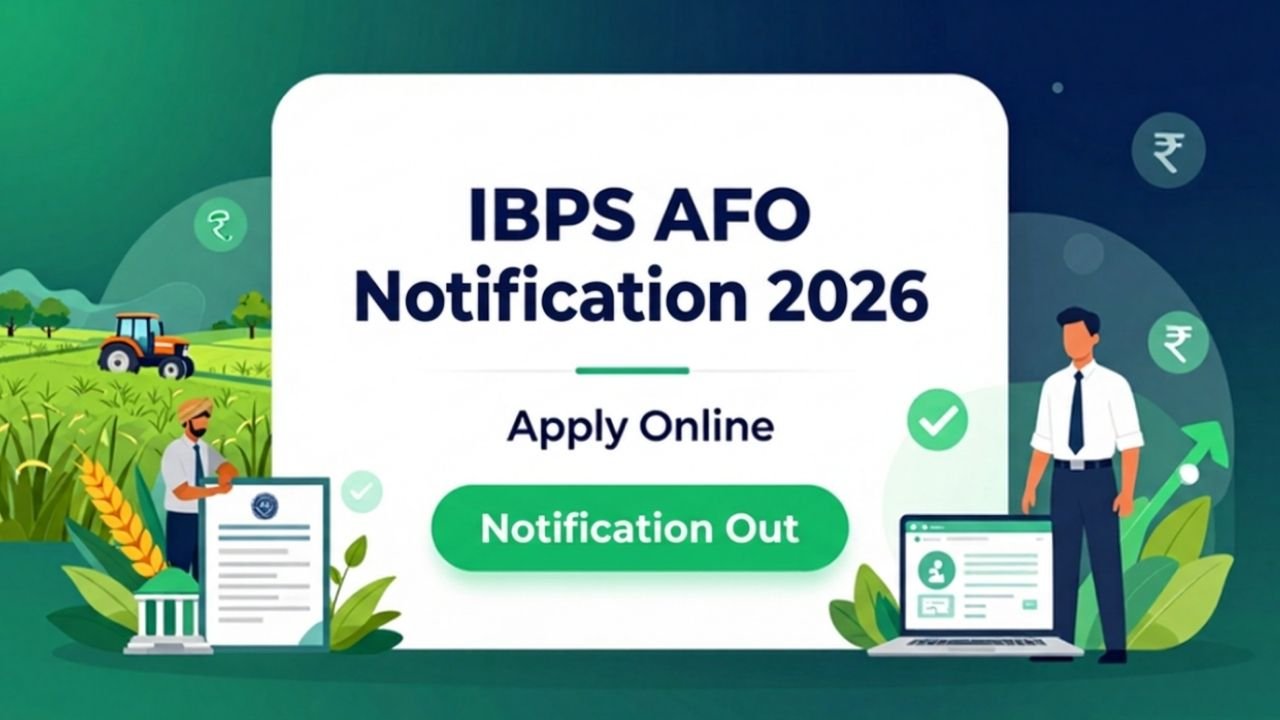 IBPS AFO Notification 2026 Out Apply Online