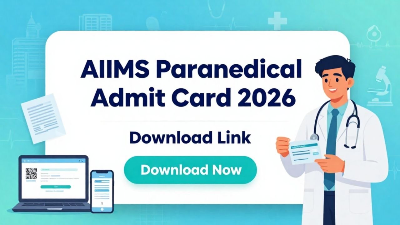 AIIMS Paramedical Admit Card 2026 Download Link