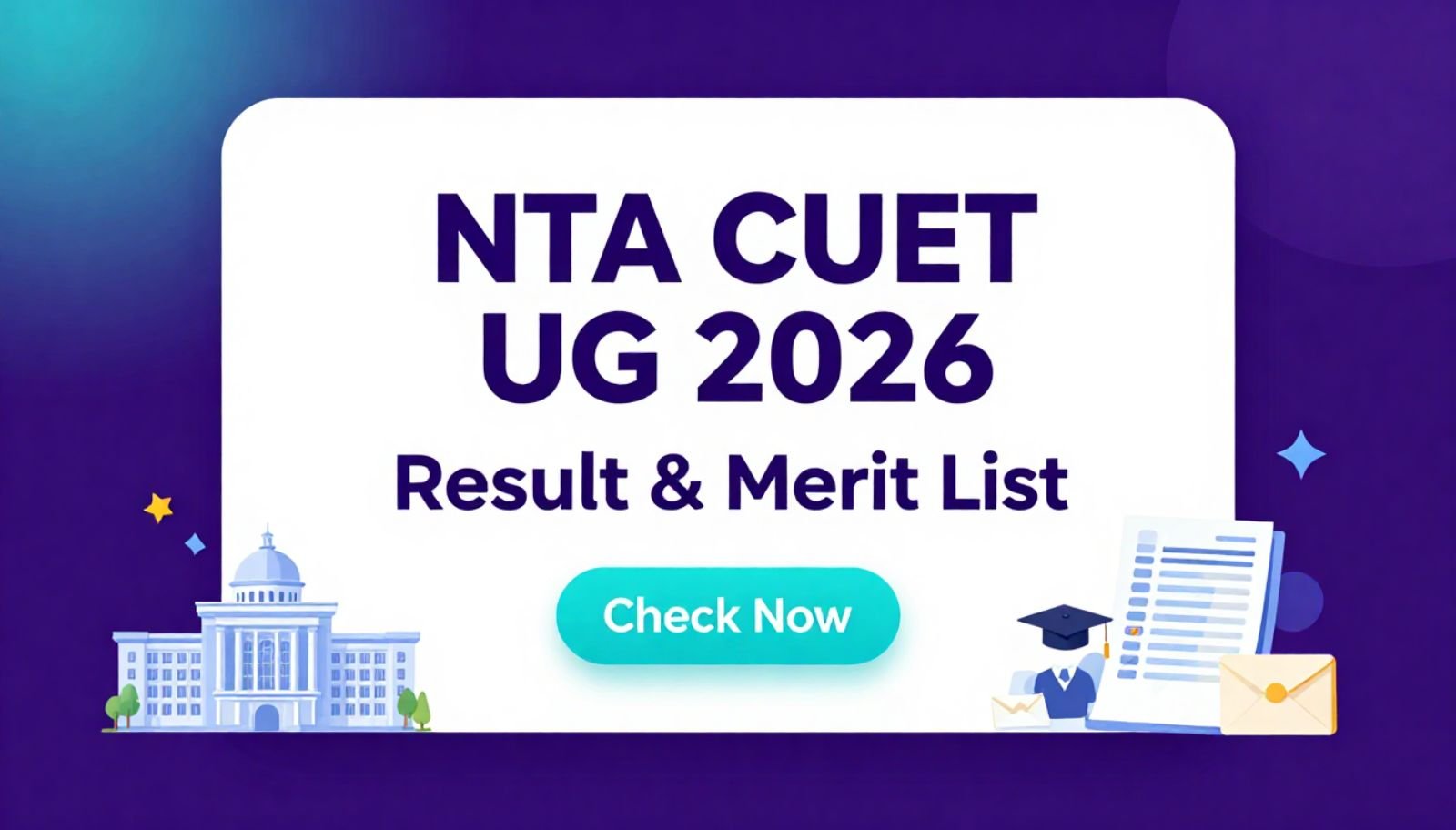NTA CUET UG Result 2026