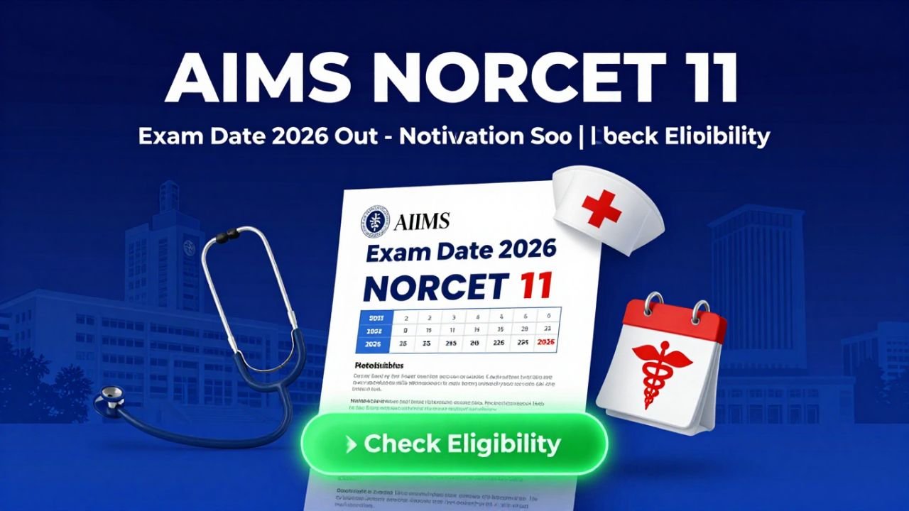 AIIMS NORCET 11 Exam Date 2026
