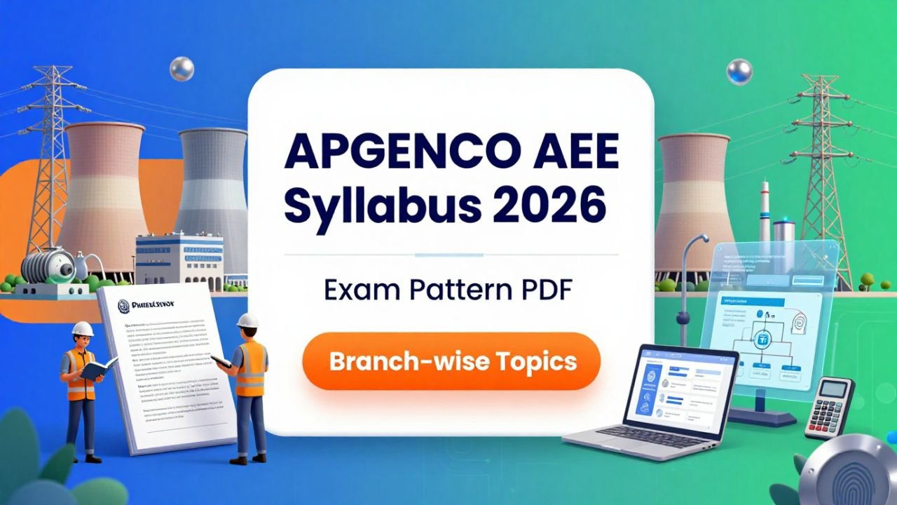 APGENCO AEE Syllabus 2026