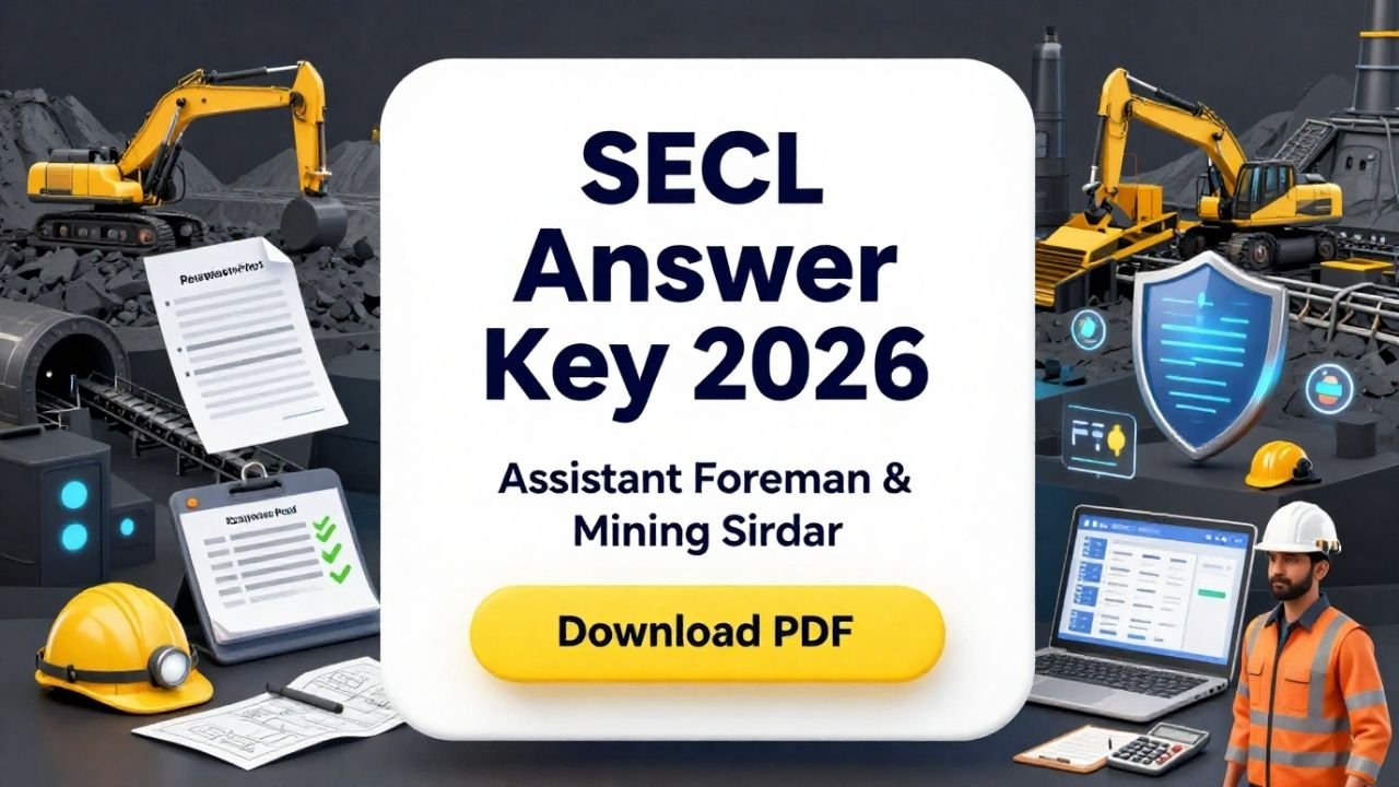 SECL Answer Key 2026