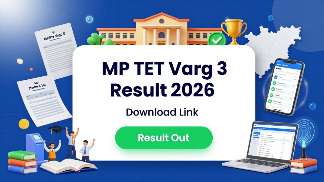 MP TET Varg 3 Result 2026