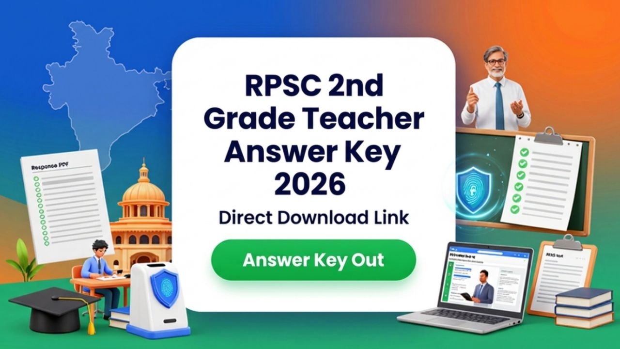 RPSC 2nd Grade Teacher Answer Key 2026