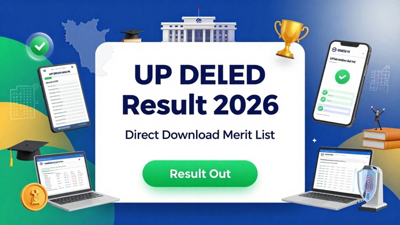 UP DElEd Result 2026