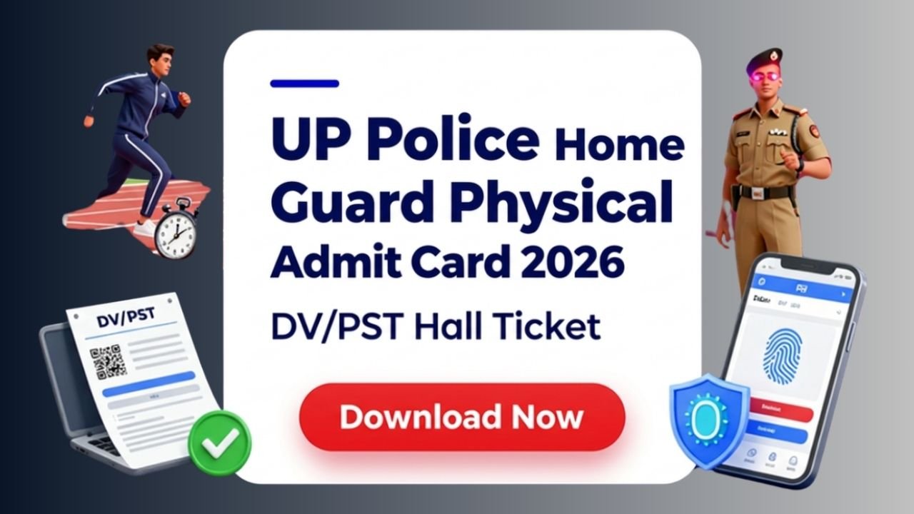UP Police Home Guard Physical Admit Card 2026