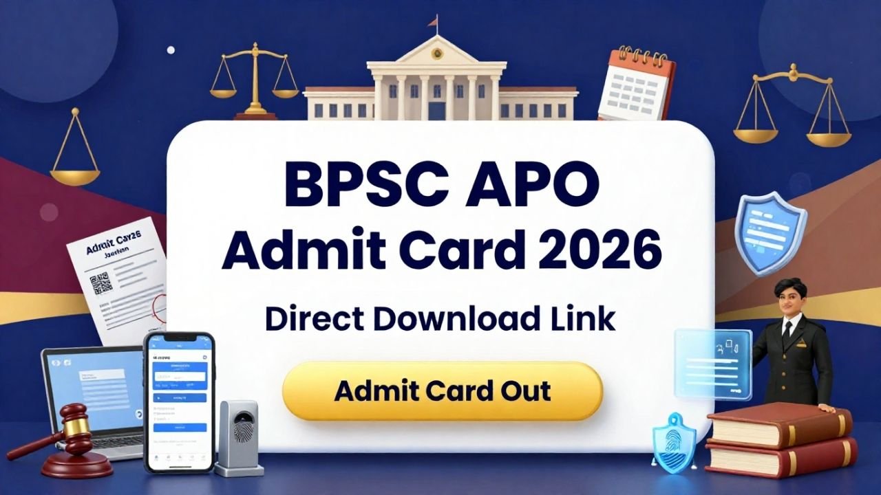 BPSC APO Admit Card 2026