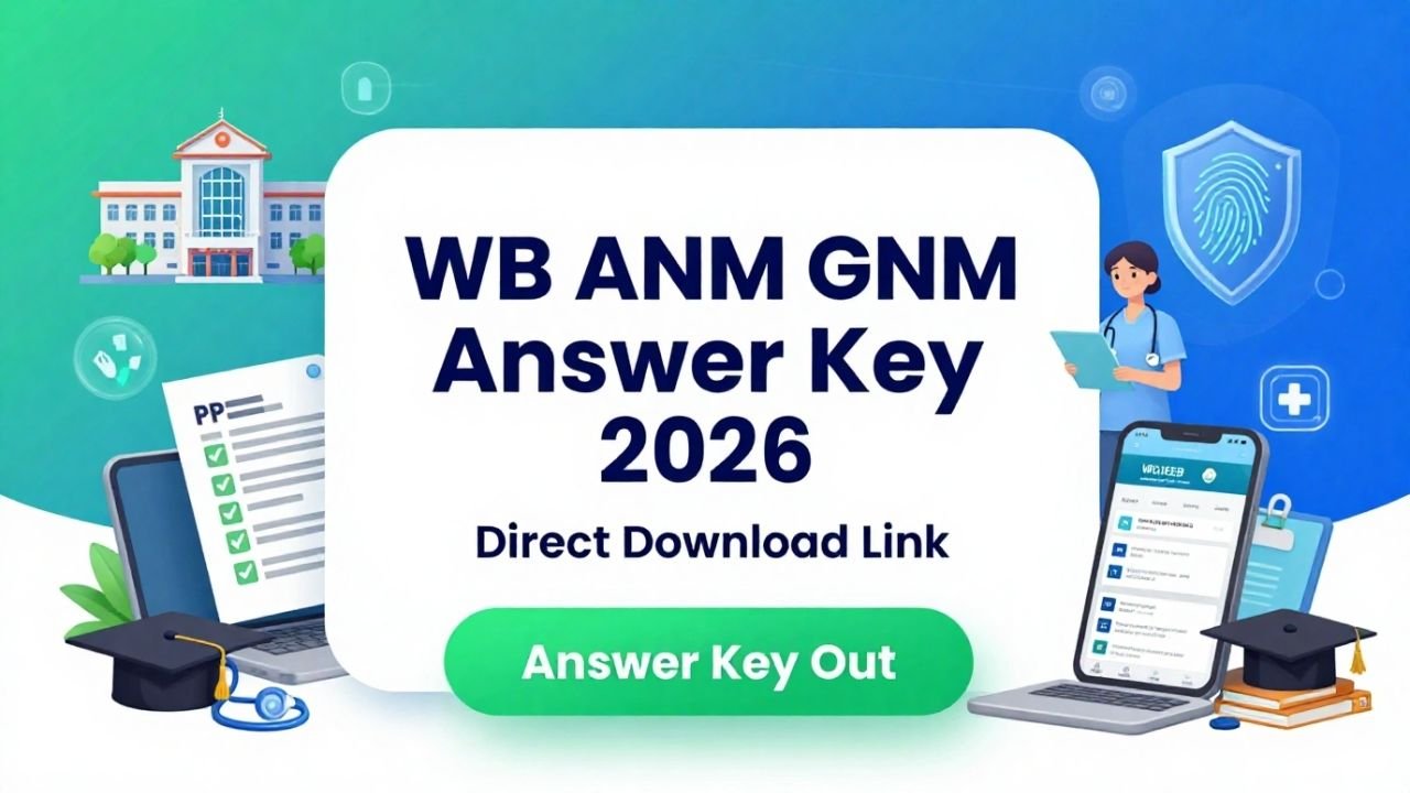 WB ANM GNM Answer Key 2026