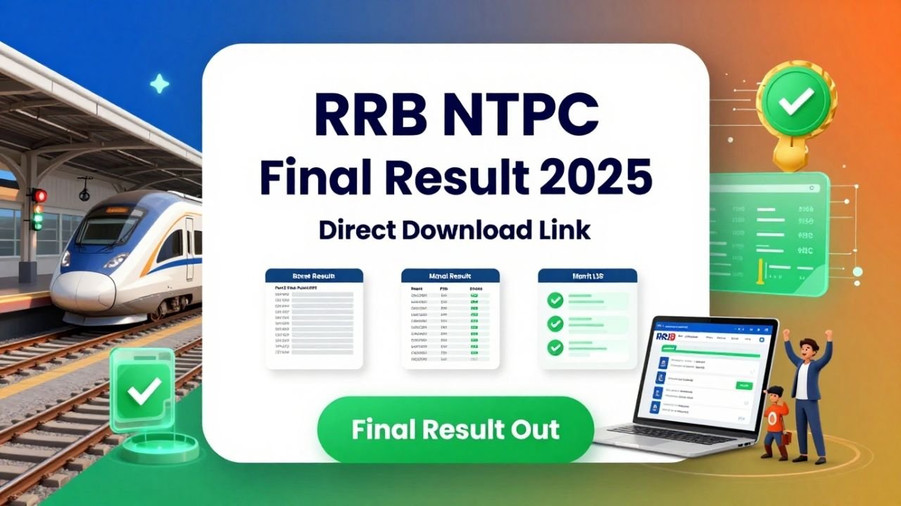 RRB NTPC Final Result 2025