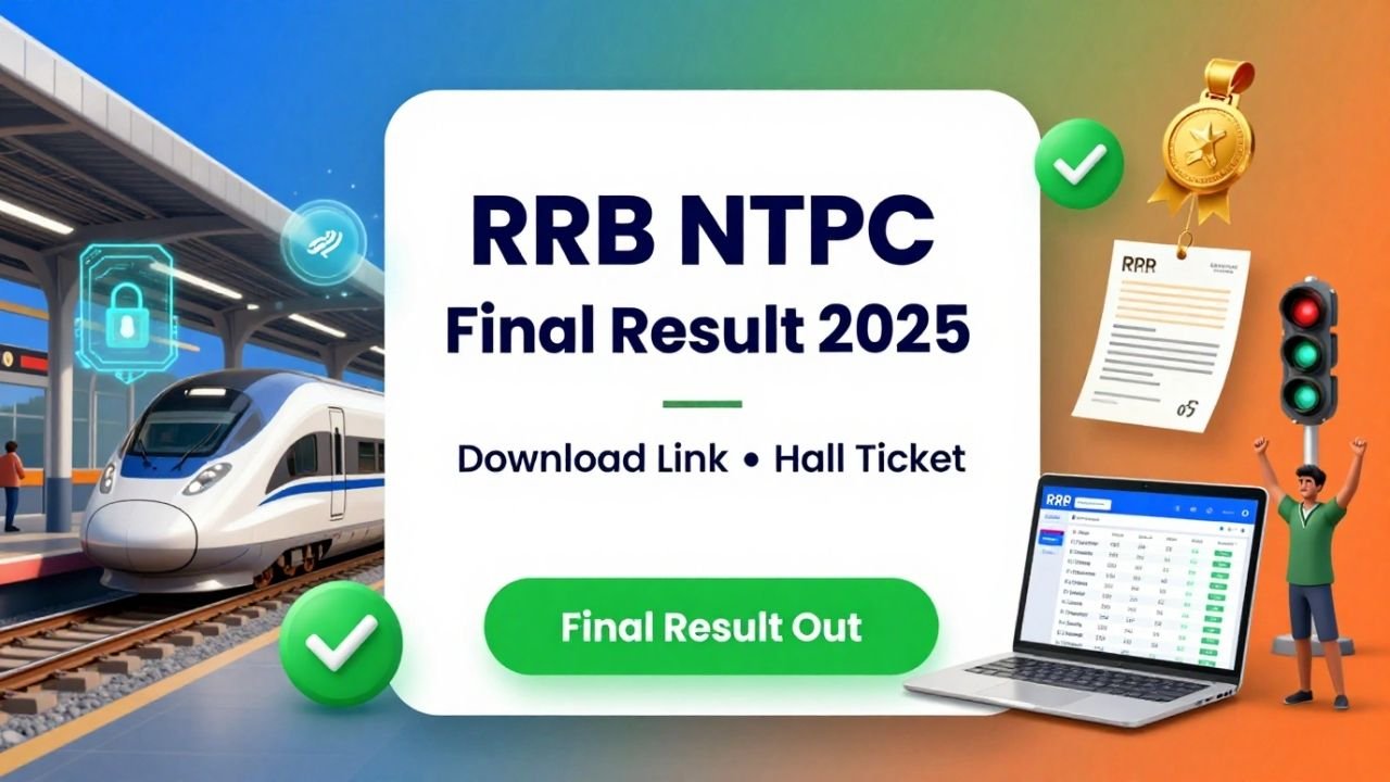 RRB NTPC Final Result 2025 Out