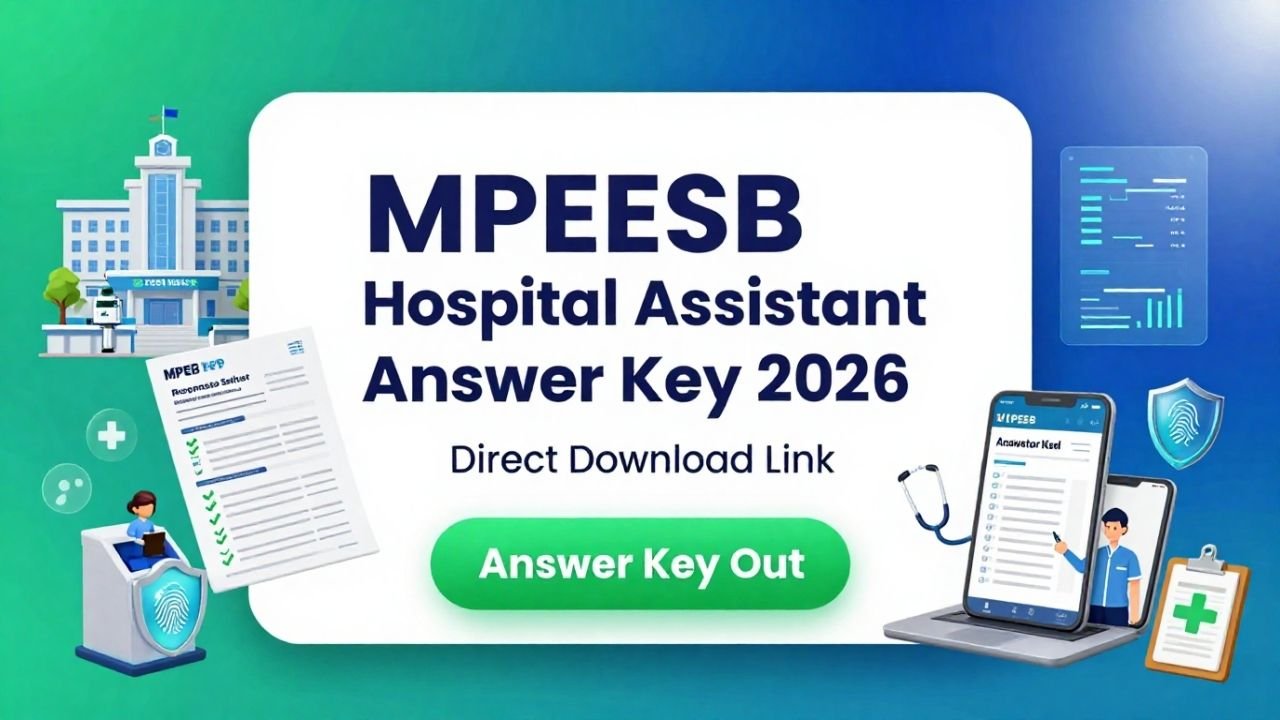 MPESB Hospital Assistant Answer Key 2026