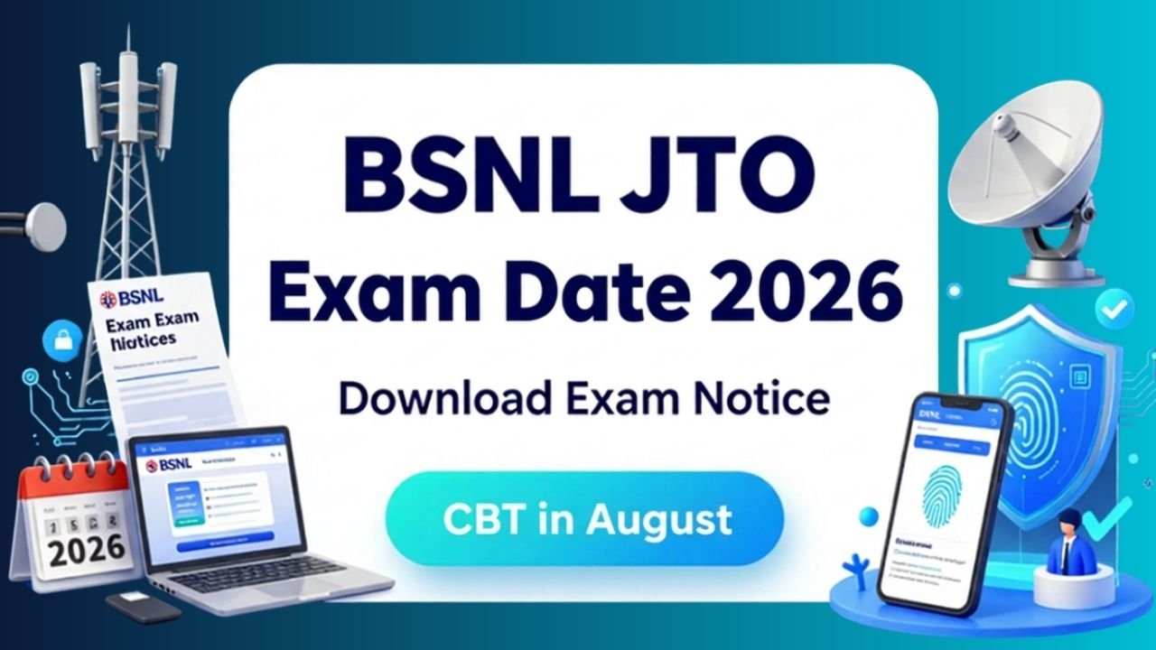 BSNL JTO Exam Date 2026