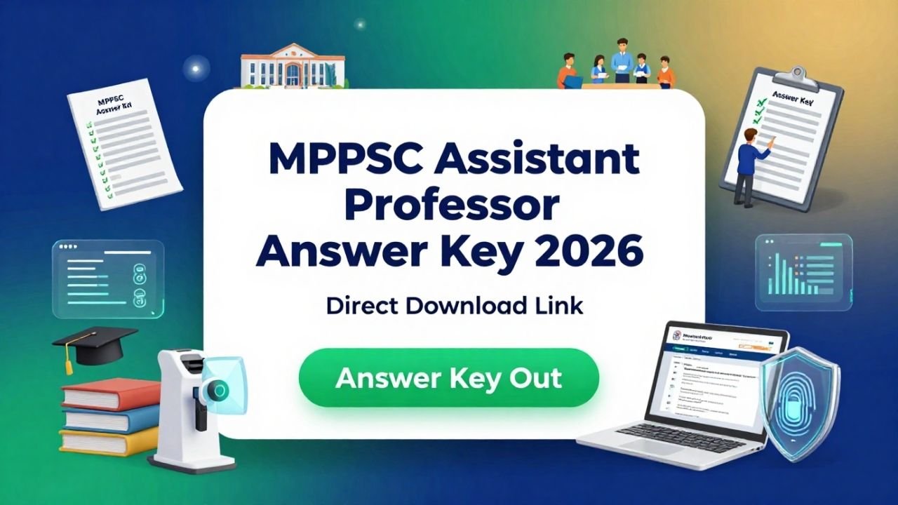 MPPSC Assistant Professor Answer Key 2026