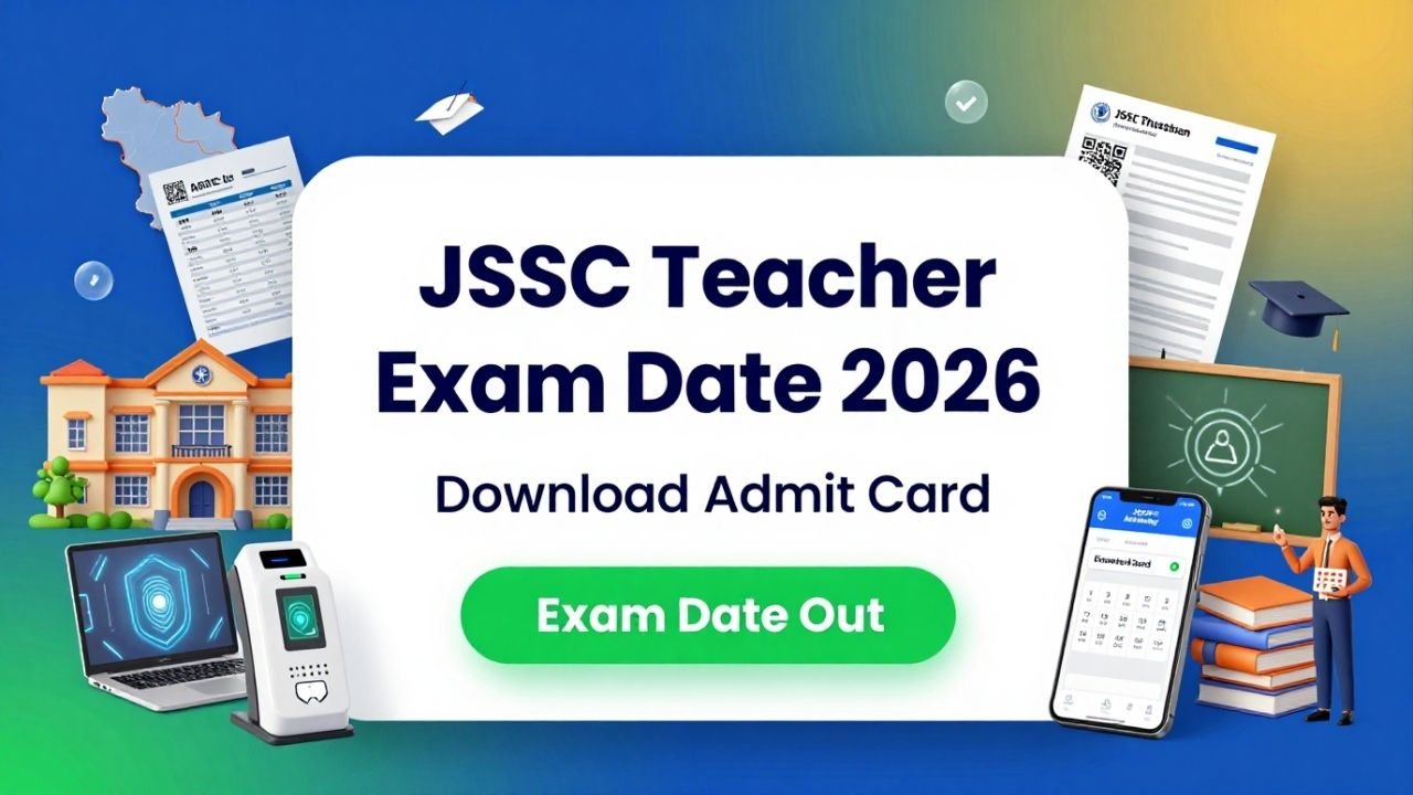 Jharkhand JSSC Teacher Exam Date 2026