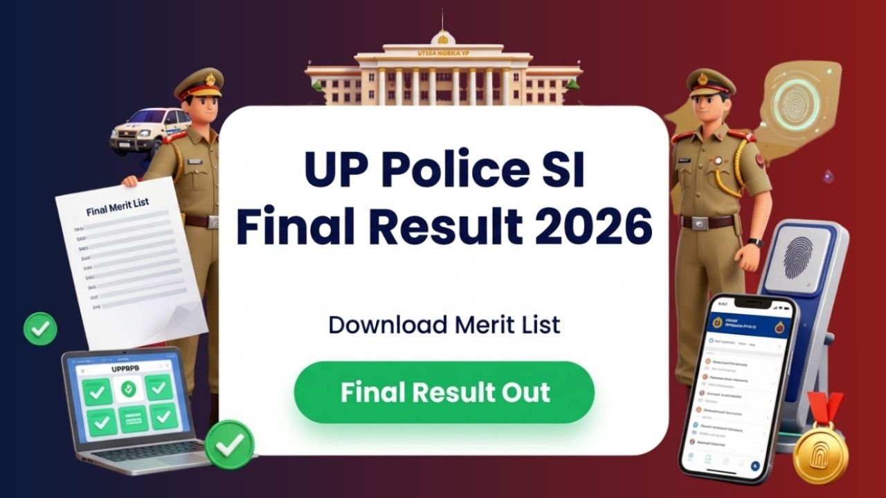 UP Police SI Final Result 2026