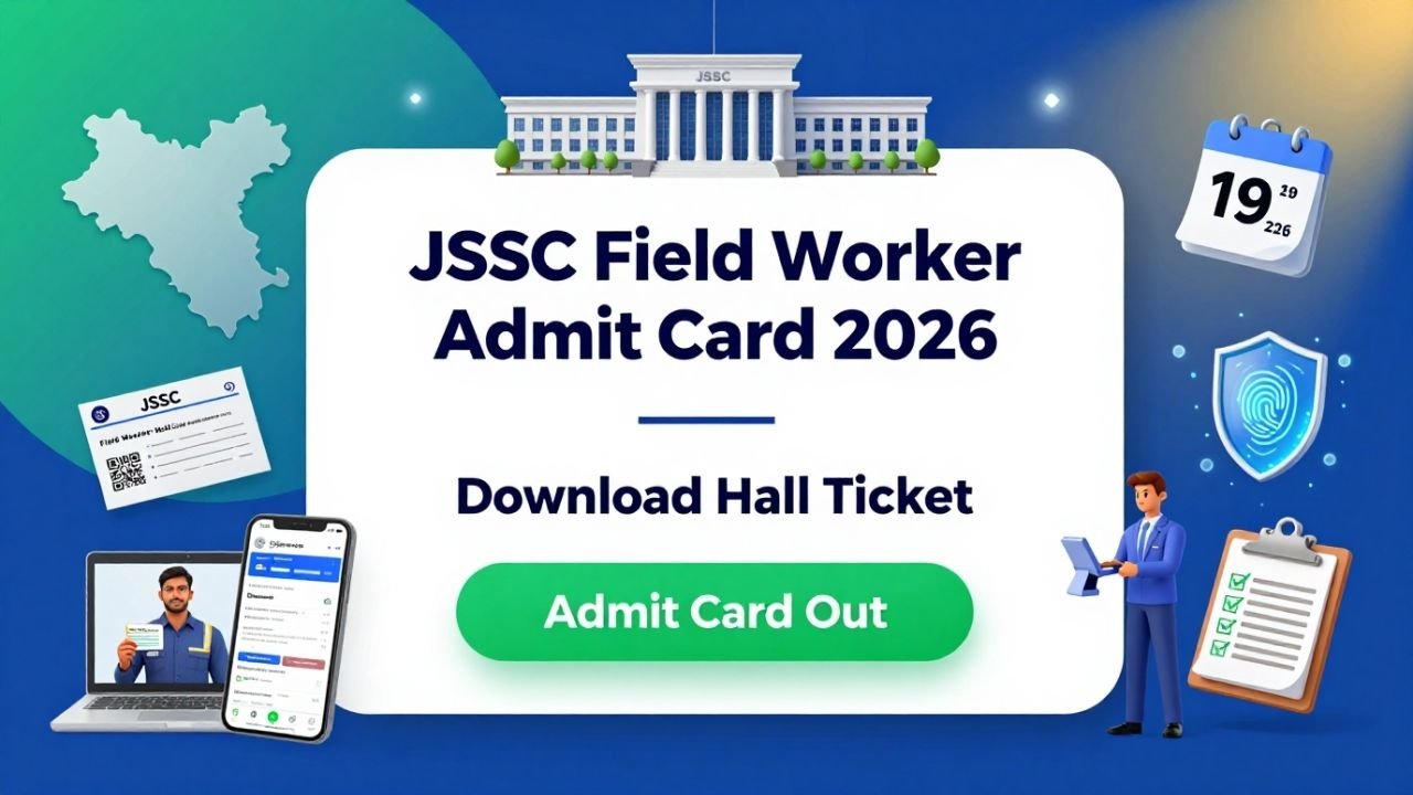 JSSC Field Worker Admit Card 2026