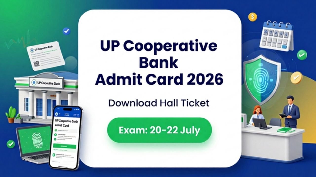 UP Cooperative Bank Admit Card 2026