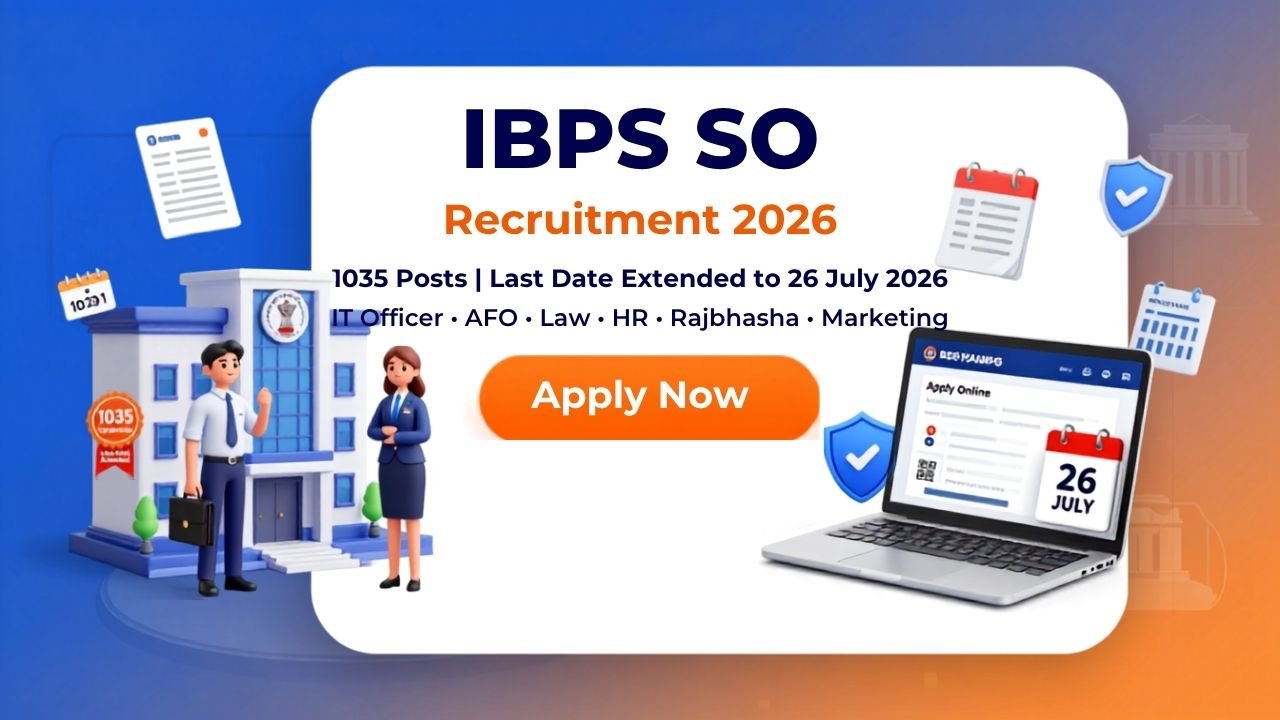IBPS SO Apply Online 2026