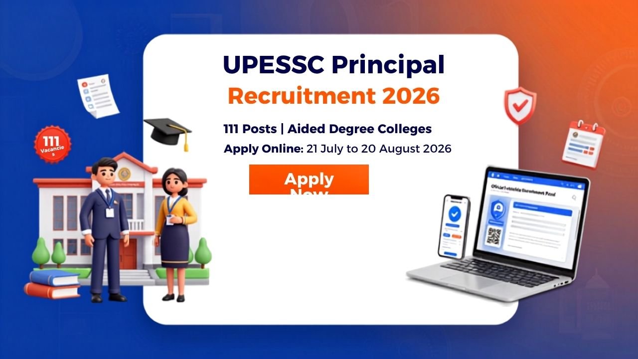 UPESSC Principal Recruitment 2026