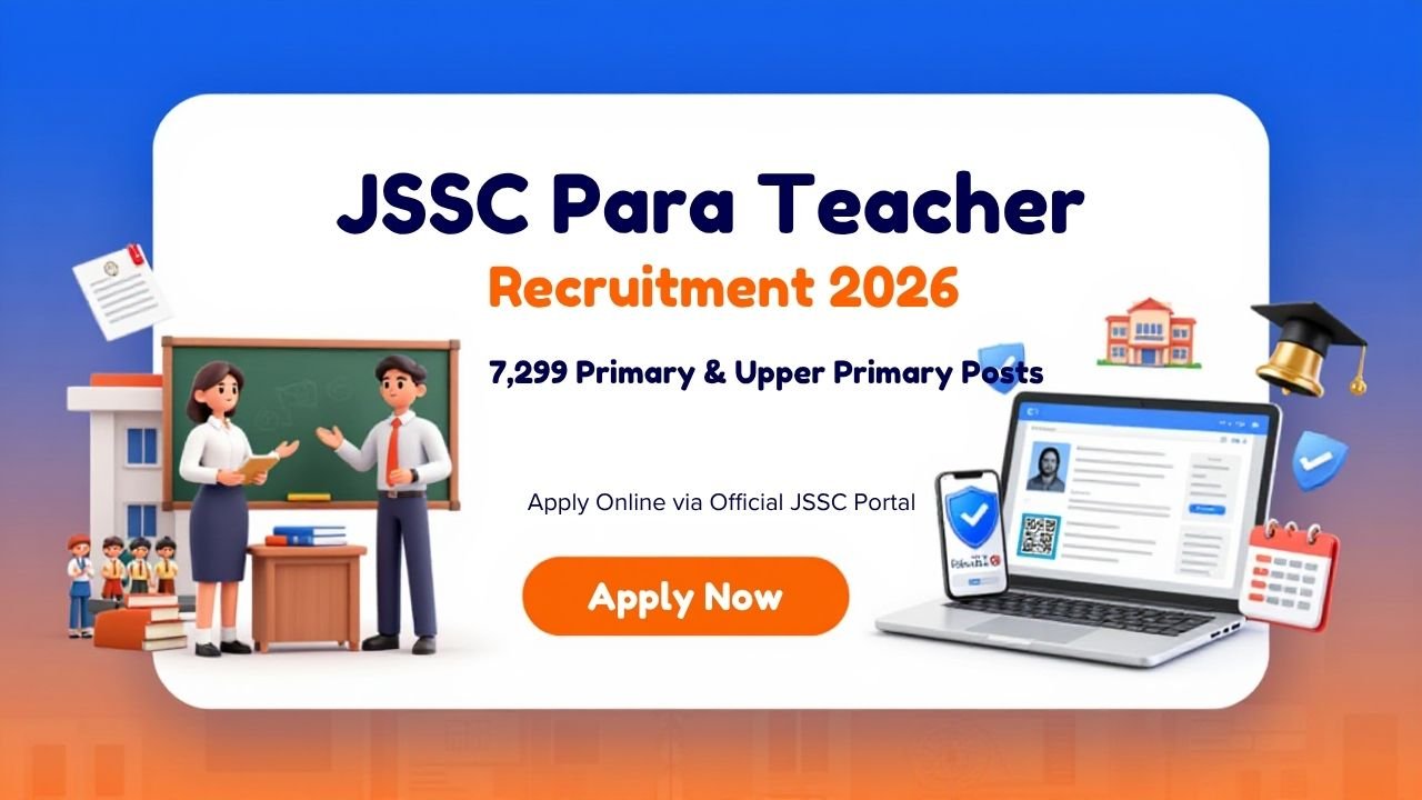 JSSC Para Teacher Recruitment 2026