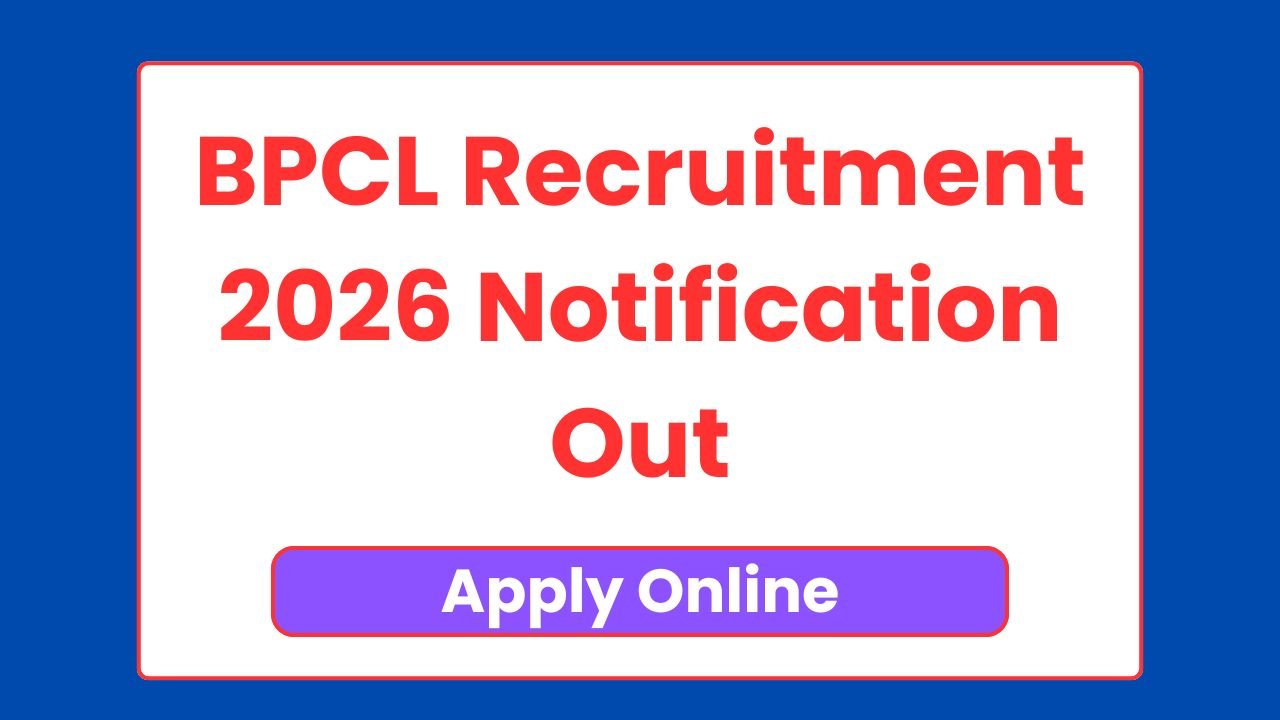 BPCL Recruitment 2026