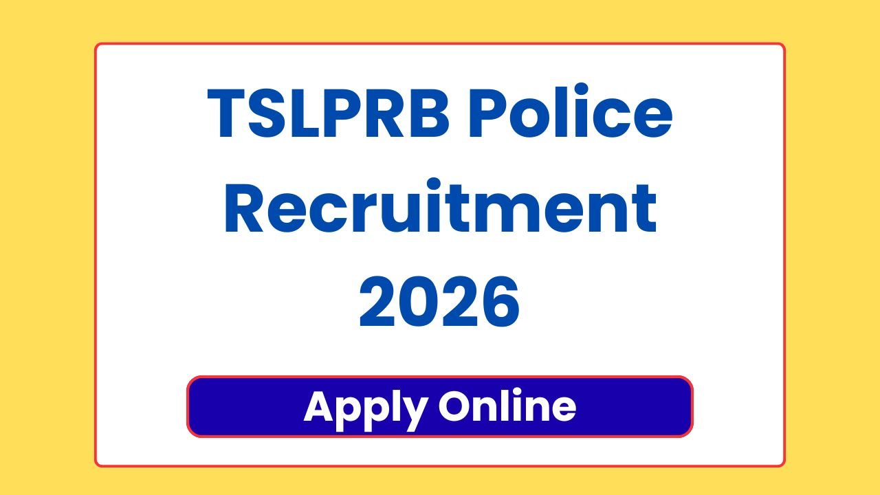 TSLPRB Police Recruitment 2026