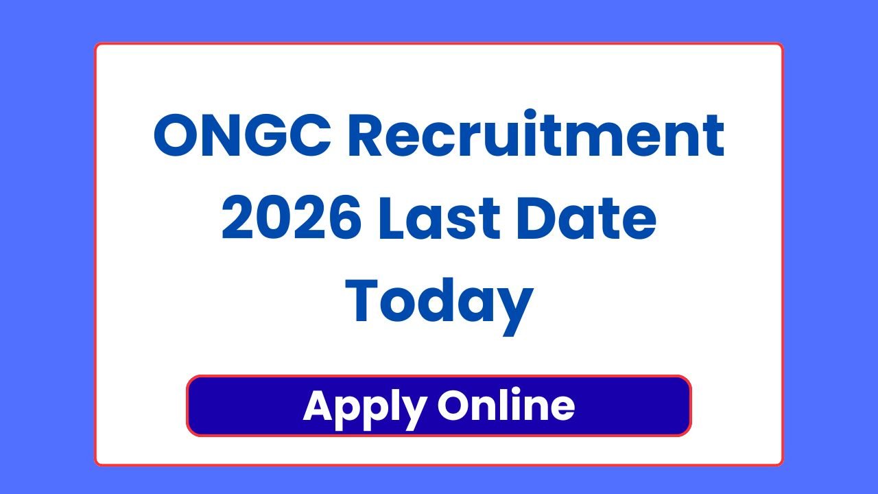 ONGC Recruitment 2026