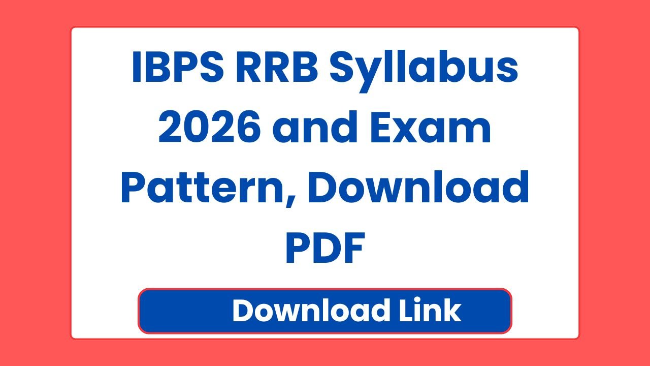 IBPS RRB Syllabus 2026