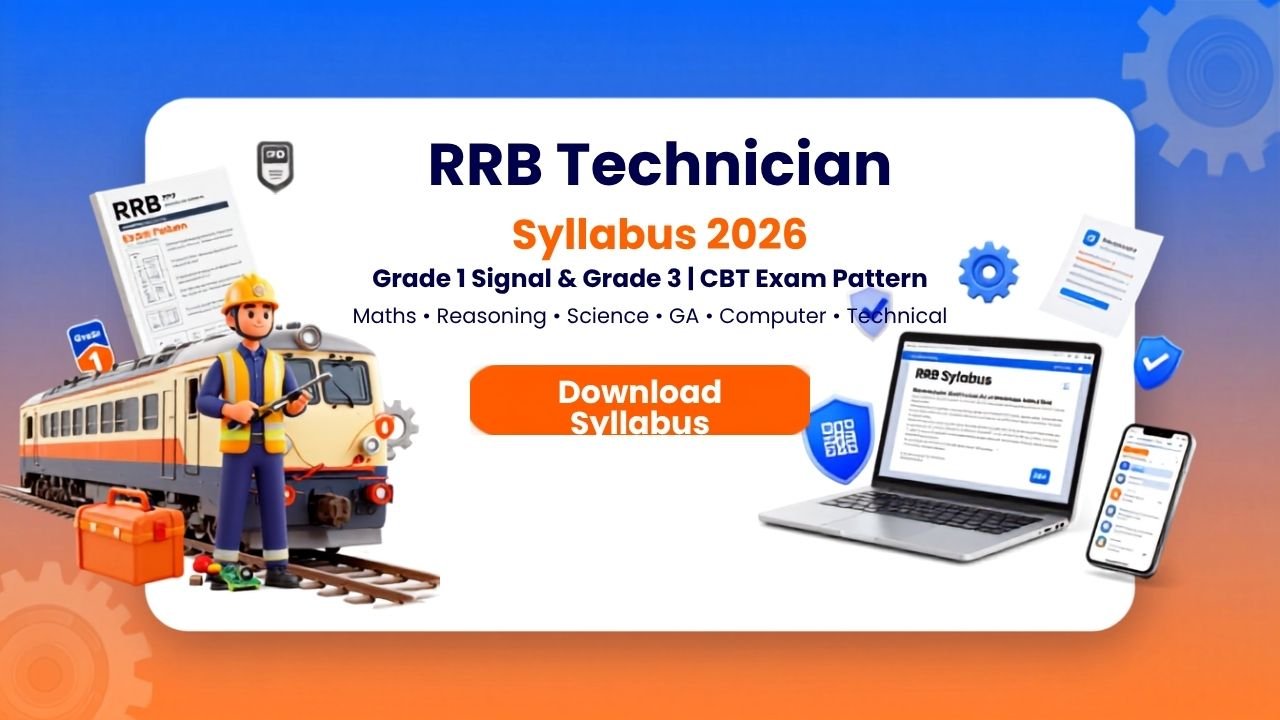 RRB Technician Syllabus 2026