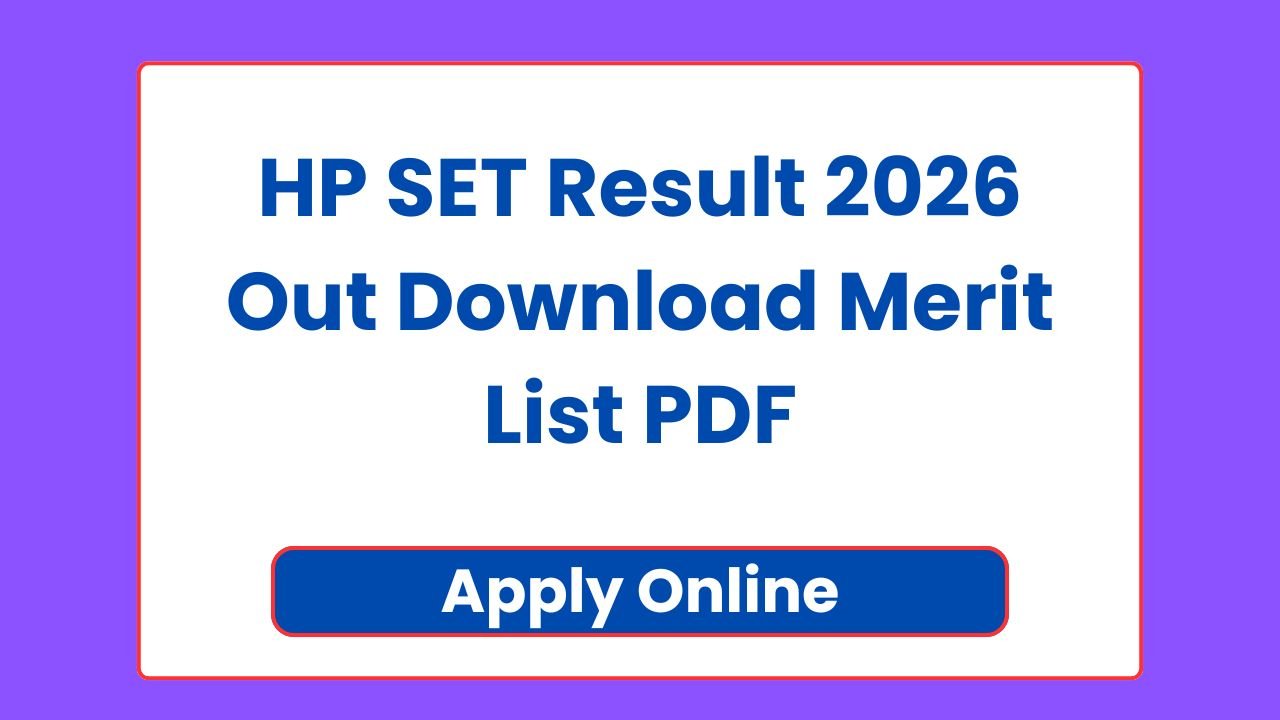 HP SET Result 2026