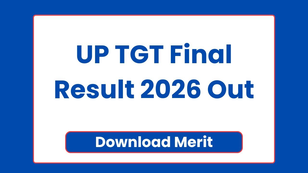 UP TGT Final Result 2026