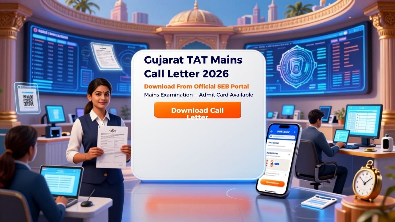Gujarat TAT Mains Call Letter 2026