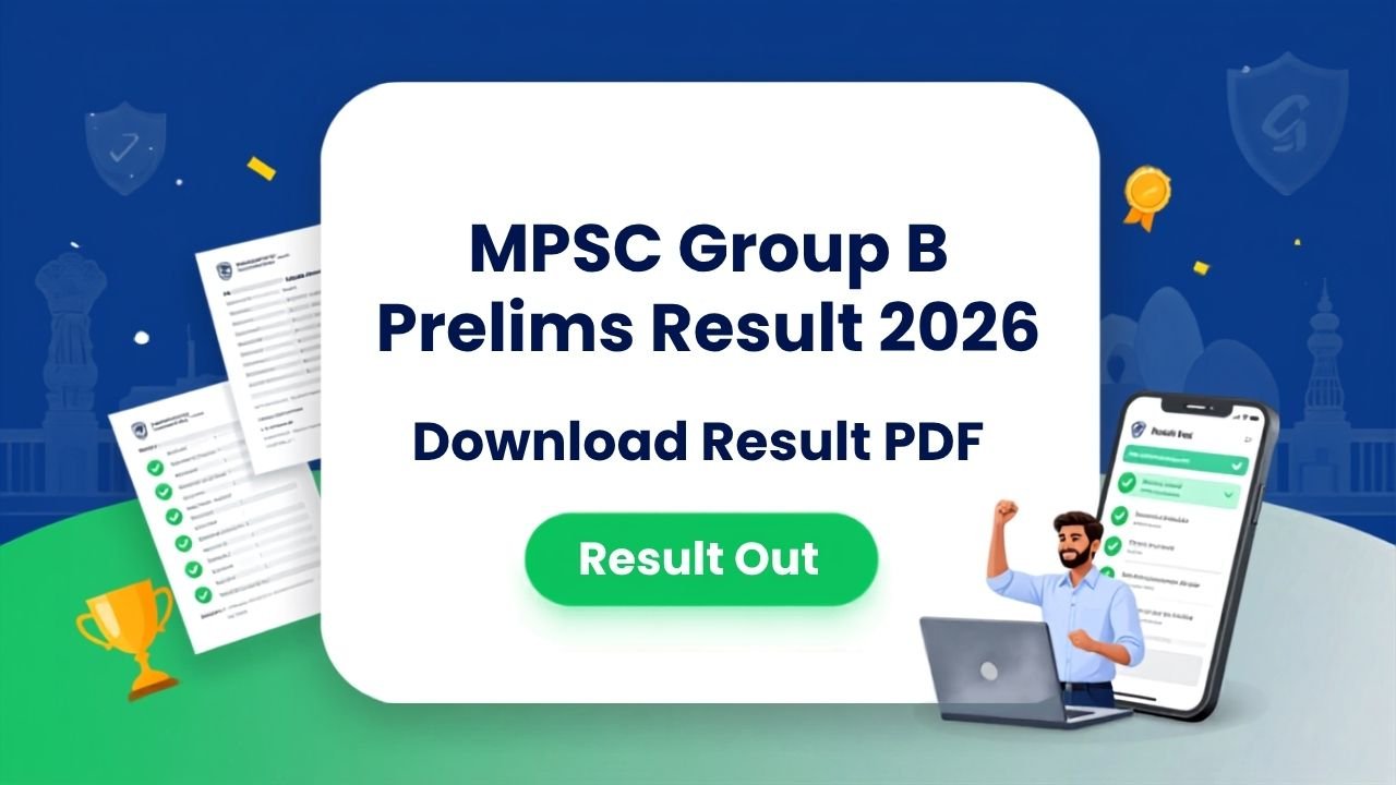 MPSC Group B Prelims Result 2026 Download