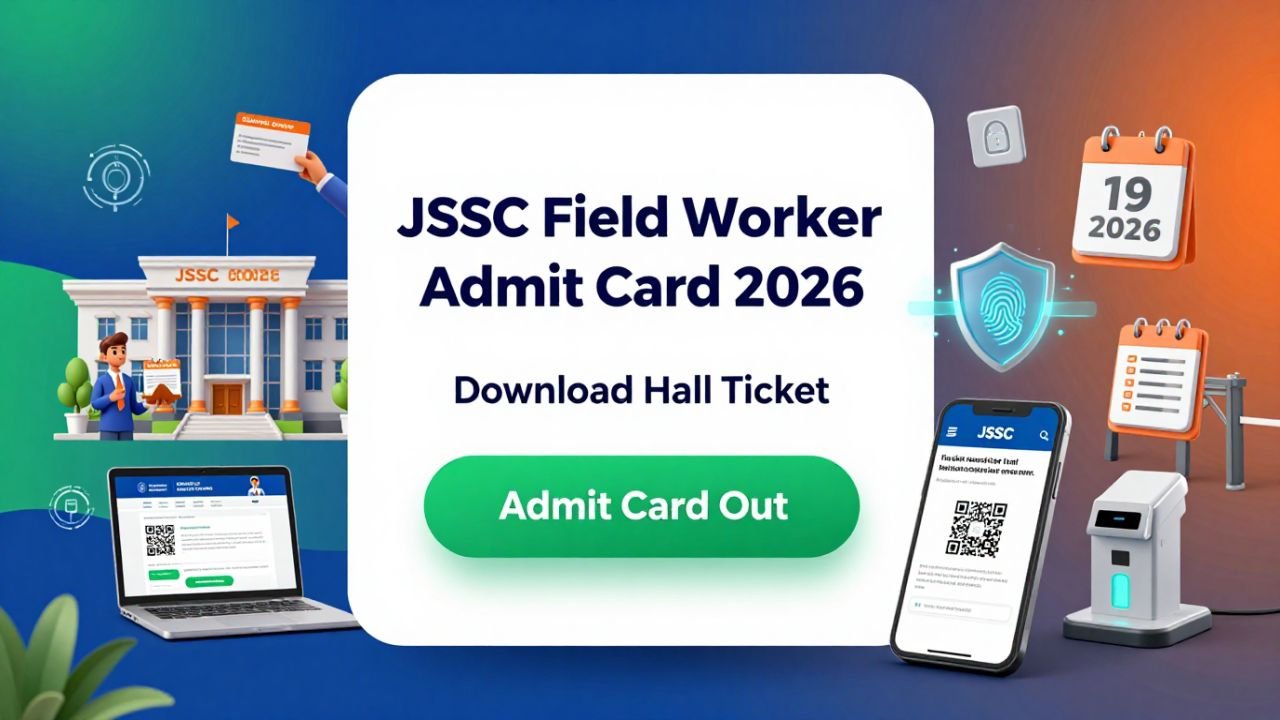 JSSC Field Worker Admit Card 2026