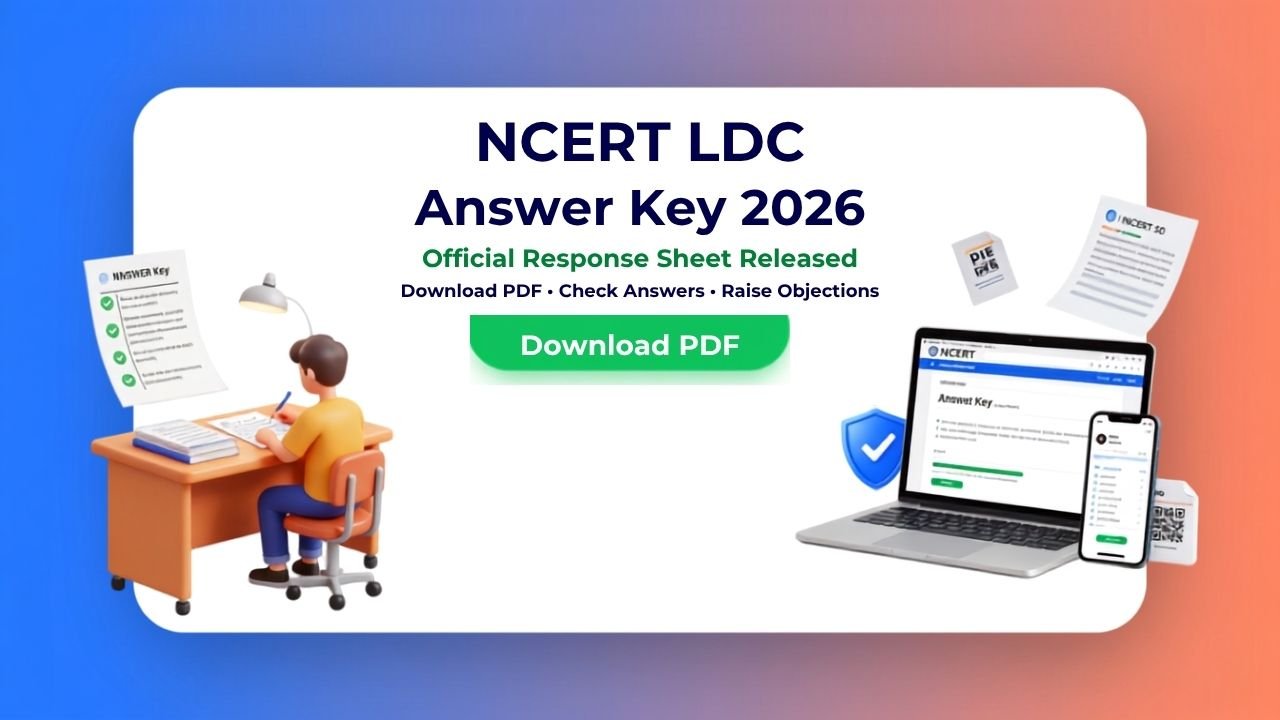 NCERT LDC Answer Key 2026