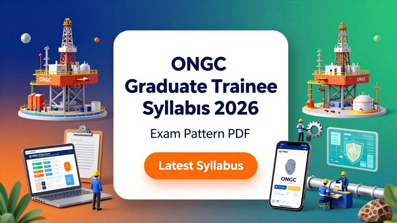 ONGC Graduate Trainee Syllabus 2026