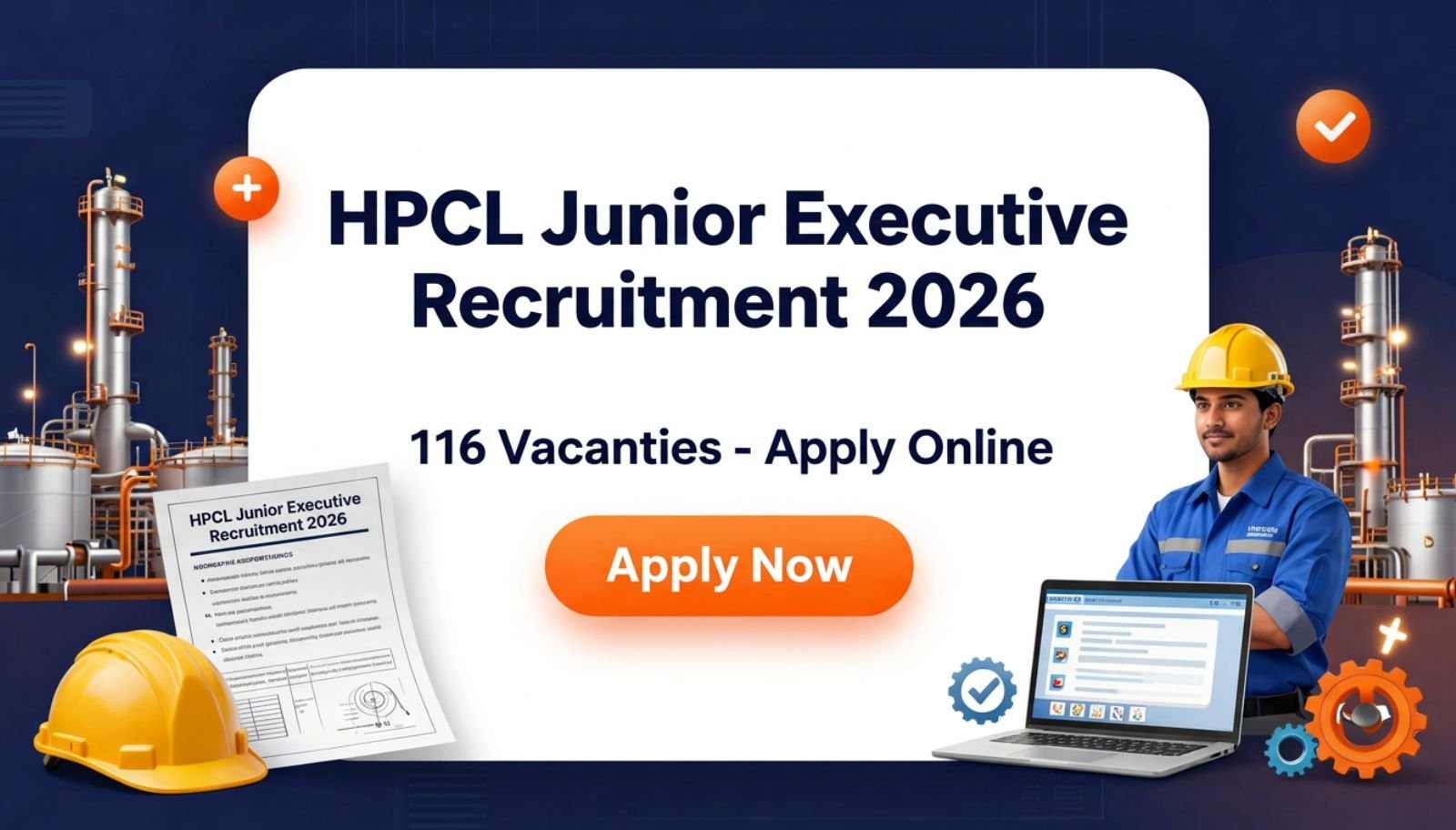 HPCL Junior Executive Recruitment 2026