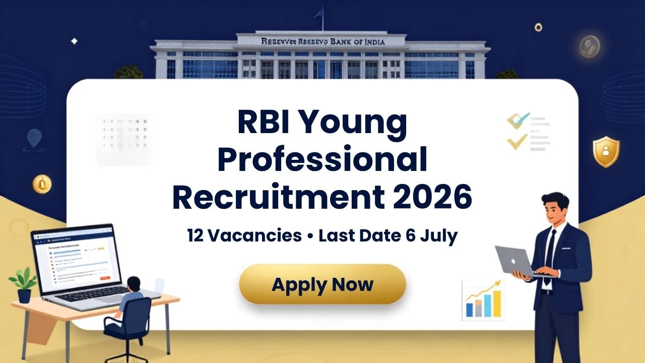RBI Young Professional Recruitment 2026