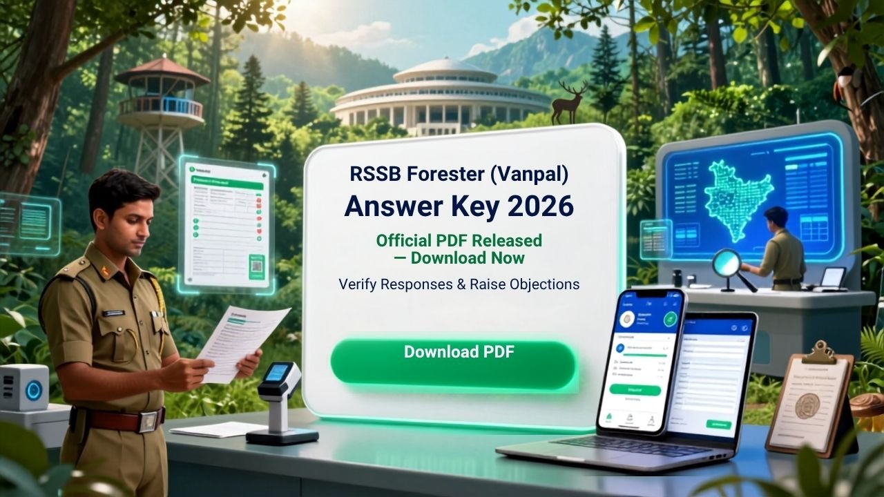 RSSB Forester Answer Key 2026