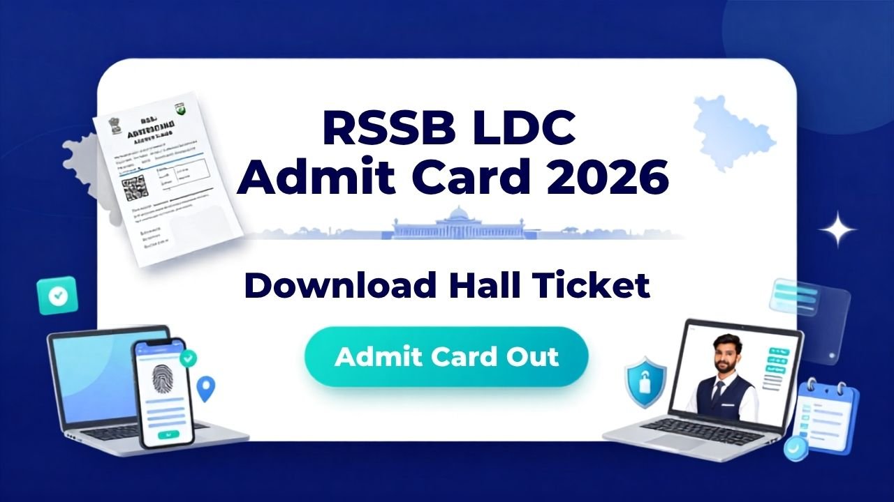 RSSB LDC Admit Card 2026
