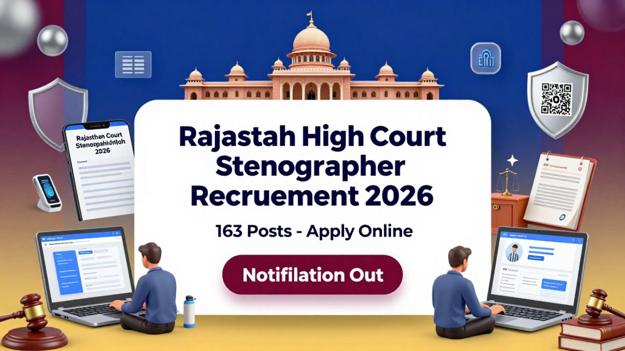 Rajasthan High Court Stenographer Recruitment 2026