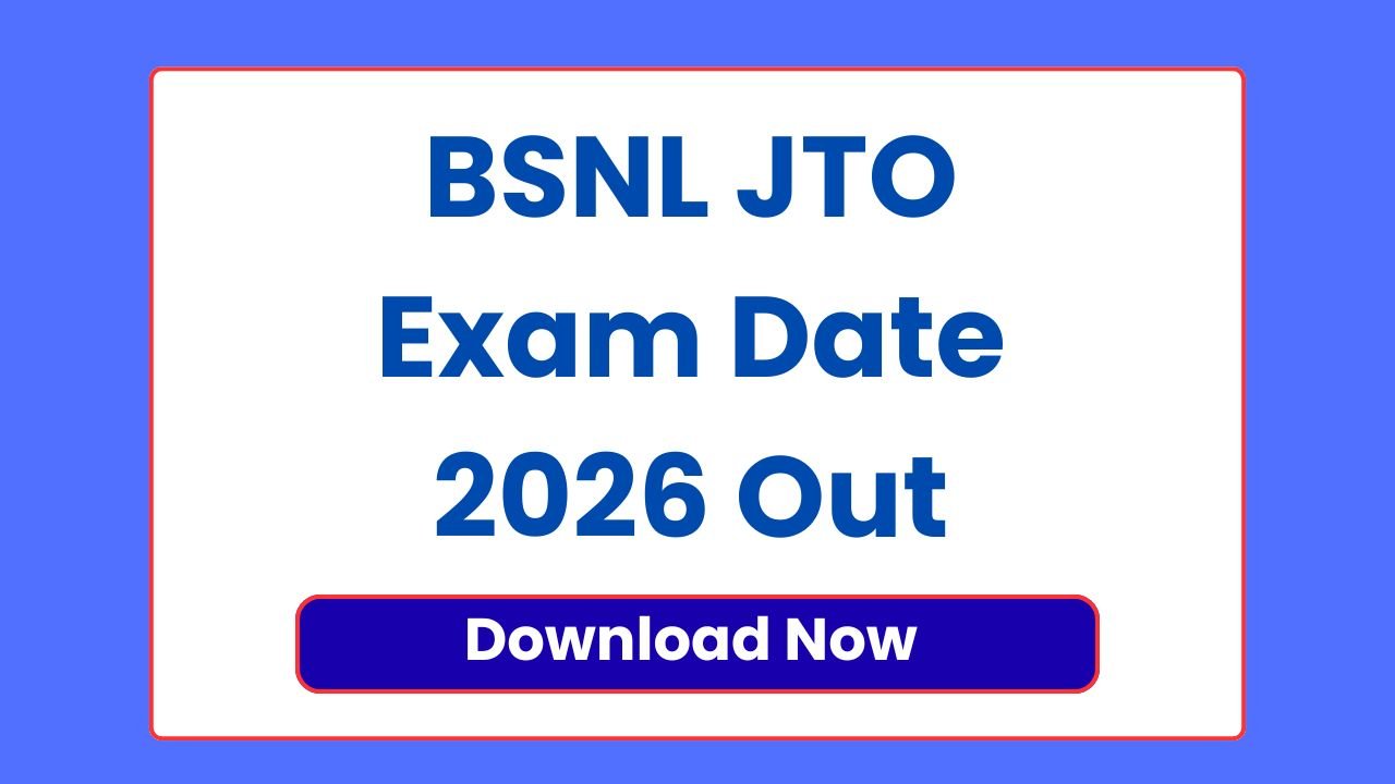 BSNL JTO Exam Date 2026